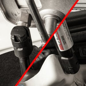 Volkswagen Golf Hood Strut Kit - COBB - `22-`23