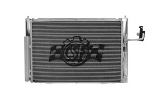 Infiniti G37 Aluminum Radiator - CSF - Triple-Pass, 2-Row, Exclusive B-Tube Technology - Smooth Satin Finish - `08-`13