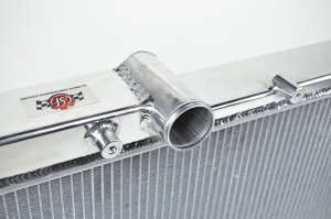 Subaru WRX STI Radiator - CSF - 2-Row with Built-In Oil Cooler - `08-`15