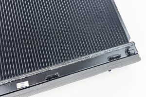 Subaru WRX Radiator - CSF - All-Aluminum, 2-Row, 42mm Ultra-High-Performance Core with Exclusive B-Tube Technology - Satin Black - `22-`27 Subaru WRX Radiator - CSF - All-Aluminum, 2-Row, 42mm Ultra-High-Performance Core with Exclusive B-Tube Technology - Satin Black - `22-`27