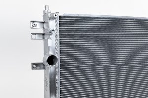Toyota GR Yaris Radiator - CSF - High-Performance 2-Row, 42mm Ultra-High-Performance Core - Satin Finish - `20-`27