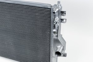Toyota GR Yaris Radiator - CSF - High-Performance 2-Row, 42mm Ultra-High-Performance Core - Satin Finish - `20-`27
