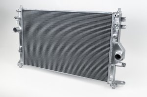 Toyota GR Yaris Radiator - CSF - High-Performance 2-Row, 42mm Ultra-High-Performance Core - Satin Finish - `20-`27