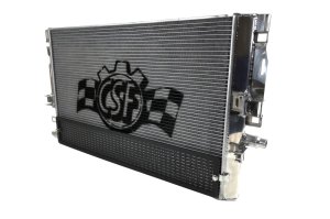 Mercedes-Benz C63 AMG Heat Exchanger - Front - CSF - All-Aluminum w/Rock Guard - `15-`27 Mercedes-Benz C63 AMG Heat Exchanger - Front - CSF - All-Aluminum w/Rock Guard - `15-`27