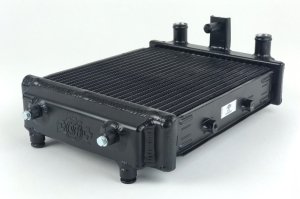 Volkswagen GTI Radiator - CSF - Quadruple Pass DSG Water/Auxiliary Engine Radiator with B-Tube Technology - Black - `15-`27