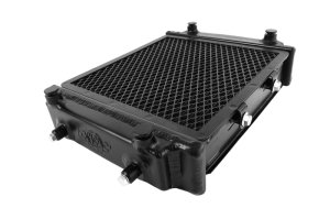 Volkswagen GTI Radiator - CSF - Quadruple Pass DSG Water/Auxiliary Engine Radiator with B-Tube Technology - Black - `15-`27