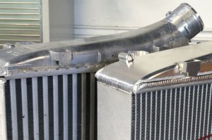 Audi RS6 Performance Intercooler System - CSF - Twin Intercooler Set with Formula-1 Grade Core by PWR - Raw Billet Aluminum - `20-`27