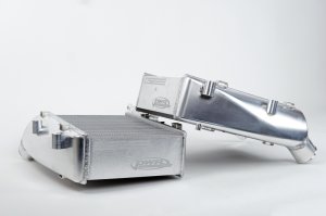 Audi RS7 Performance Intercooler System - CSF - Twin Intercooler Set with Formula-1 Grade Core by PWR - Raw Billet Aluminum - `20-`27