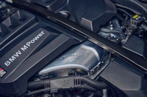 BMW M3 Charge Air Cooler Manifold - CSF - Level-Up, Raw Billet, Liquid-to-Air Bar & Plate Core, Integrated Port Injection - Raw Billet Aluminum - `21-`27