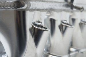 BMW M2 Charge Air Cooler Manifold - CSF - Level-Up, Liquid-to-Air Bar & Plate Core, Integrated Port Injection, KIYLEX Thermal Spacer - Thermal Dispersion Black - `23-`27