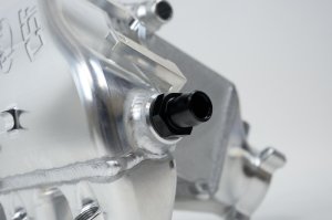 BMW M3 Charge Air Cooler Manifold - CSF - Level-Up, Liquid-to-Air Bar & Plate Core, Integrated Port Injection, KIYLEX Thermal Spacer - Thermal Dispersion Black - `21-`27