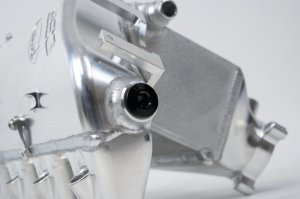 BMW M4 Charge Air Cooler Manifold - CSF - Level-Up, Liquid-to-Air Bar & Plate Core, Integrated Port Injection, KIYLEX Thermal Spacer - Thermal Dispersion Black - `21-`27