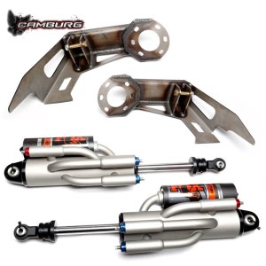 Ford Raptor Suspension Shock Absorber Mounting Kit - Front - Camburg - Long Travel Bypass Mount - `17-`23