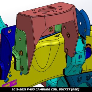 Ford F-150 Coilover Suspension Kit - Camburg - Raptor Conversion - black - `15-`21