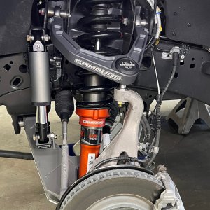 Ford Raptor Suspension Control Arm Kit - Camburg - Performance Slapper Lower Arm - Camburg gray - `21-`23