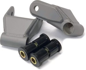 Ford F-150 Shackle Kit - Camburg - Extended Length MIG - Textured gray - `15-`24