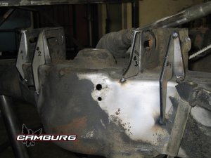 Ford Ranger Frame Gusset Kit - Camburg - `98-`12