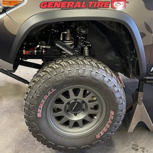 Toyota FJ Coilover Suspension Kit - Front - Camburg - Race Long Travel Axle Set - Black - `07-`14