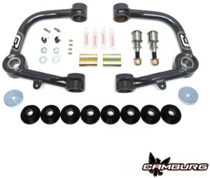 Toyota HiLux Suspension Control Arm Kit - Camburg - 1.25 Performance Uniball - Steel gray - `05-`21