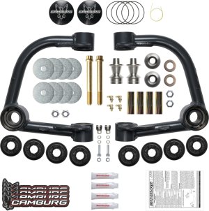 Toyota 4Runner Suspension Control Arm Kit - Front - Camburg - 1.25in Uniball Upper Arms w/ covers - `03-`23