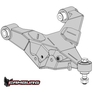 Toyota Landcruiser 200 Series Performance Lower Control Arm Kit - Camburg - `08-`21
