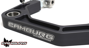 Toyota 4Runner Suspension Control Arm Kit - Front - Camburg - KINETIK V2 Billet Uniball - Gun Metal Gray - `03-`23