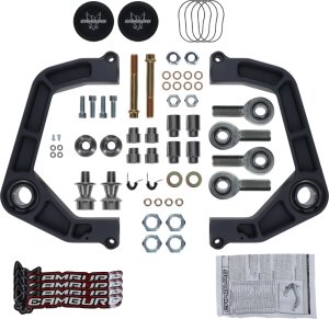 Toyota Landcruiser 200 Series Control Arm Kit - Front - Camburg - KINETIK V2 Uniball - Gun Metal Gray - `08-`21