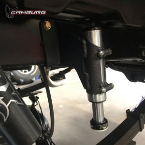 Toyota Tundra Suspension Bump Stop Mounting Kit - Rear - Camburg - FOX 2.0 Bump Stop - Wrinkle Black - `07-`21