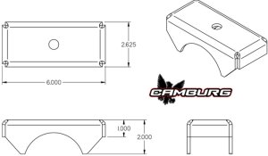 Toyota Tundra Leaf Spring Perch - Camburg - `07-`21