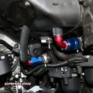 Toyota Tundra Engine Breather Kit - Camburg - Secondary Air Injection Pump Intake Relocation Kit - `07-`21