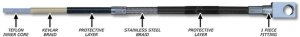 Toyota Tacoma Brake Line Kit - Front - Camburg - Stock Length, Stainless Steel Braided - `05-`23