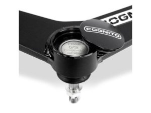 GMC Sierra 3500 HD Suspension Lift Kit - Cognito - Premier Leveling Kit with 2.0 RR Shocks and SM Series Upper Control Arms - Semi-gloss black - `11-`19