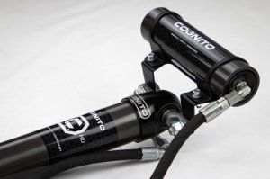 GMC Sierra 2500 Suspension Lift Kit - Cognito - 3in Premier Billet UCA Leveling Kit w/ 2.0 RR Shocks - Black Anodized - `20-`26