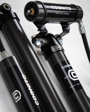 GMC Sierra 3500 Suspension Lift Kit - Cognito - 4in Performance Billet UCA + Cognito 2.0 RR Shocks - Black - `20-`26
