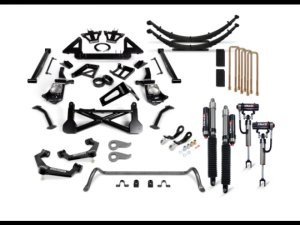 GMC Sierra 2500 Suspension Lift Kit - Cognito - 12-Inch Elite with 2.5 Elka Reservoir Shocks - Semi-gloss black - `11-`19