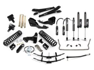 Ford F-350 Suspension Lift Kit - Cognito - Elite Lift Kit w/ Fox FSRR 2.5 Shocks - semi-gloss black - `17-`22
