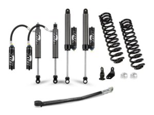 Ford F-450 SD Suspension Lift Kit - Front - Cognito - Elite w/ Fox Factory Race Series 2.5 DSC Reservoir shocks - `17-`24