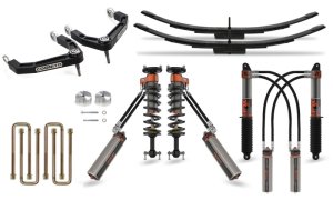 Chevrolet Silverado 1500 Suspension Lift Kit - Front - Cognito - Ultimate Billet UCA with Fox FRS 3.0 IBP Shocks - `19-`25 Chevrolet Silverado 1500 Suspension Lift Kit - Front - Cognito - Ultimate Billet UCA with Fox FRS 3.0 IBP Shocks - `19-`25
