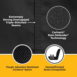 Jeep Wrangler Seat Cover - Front - Covercraft - Carhartt Super Dux SeatSaver - `24-`26 Jeep Wrangler Seat Cover - Front - Covercraft - Carhartt Super Dux SeatSaver - `24-`26