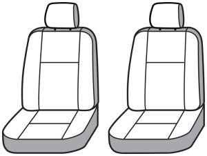 Jeep Wrangler Seat Covers - Front - Covercraft - Super Dux SeatSaver - `24-`25 Jeep Wrangler Seat Covers - Front - Covercraft - Super Dux SeatSaver - `24-`25