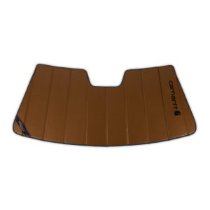 Porsche Taycan Window Shade - Covercraft - UVS100 Carhartt - Brown - `25-`26 Porsche Taycan Window Shade - Covercraft - UVS100 Carhartt - Brown - `25-`26