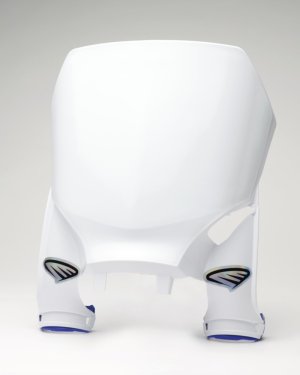 Yamaha YZ450F Number Plate - Cycra - Stadium - White - `23-`27