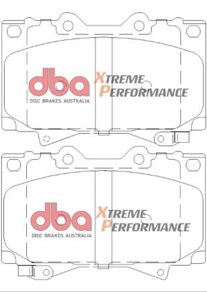 Toyota Land Cruiser Brake Pads - Front - DBA - XP650 - `00-`07 Toyota Land Cruiser Brake Pads - Front - DBA - XP650 - `00-`07