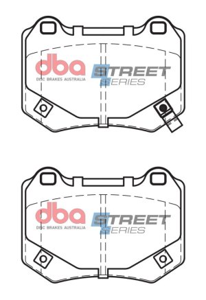 Subaru WRX STI Brake Pads - Rear - DBA - Street Series - `18-`21 Subaru WRX STI Brake Pads - Rear - DBA - Street Series - `18-`21