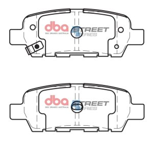 Infiniti G37 Brake Pads - Rear - DBA - Street Series - `08-`13 Infiniti G37 Brake Pads - Rear - DBA - Street Series - `08-`13