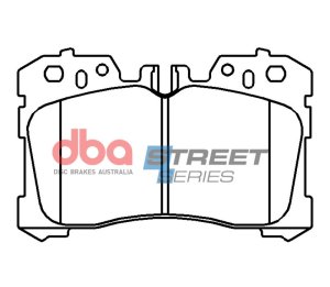 Lexus LS460 Brake Pads - Front - DBA - Street Series - 2017