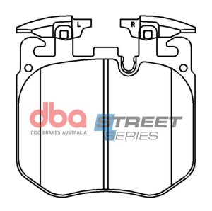 BMW X3 Brake Pads - Front - DBA - Street Series - `18-`27
