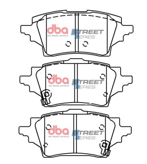 Toyota Corolla Brake Pads - Rear - DBA - Street Series - `19-`27