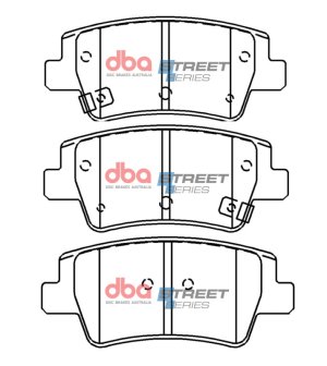 Hyundai Elantra GT Brake Pads - Rear - DBA - Street Series - `17-`20