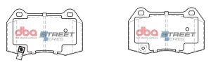Nissan 350Z Brake Pads - Front - DBA - Street Series - `02-`09